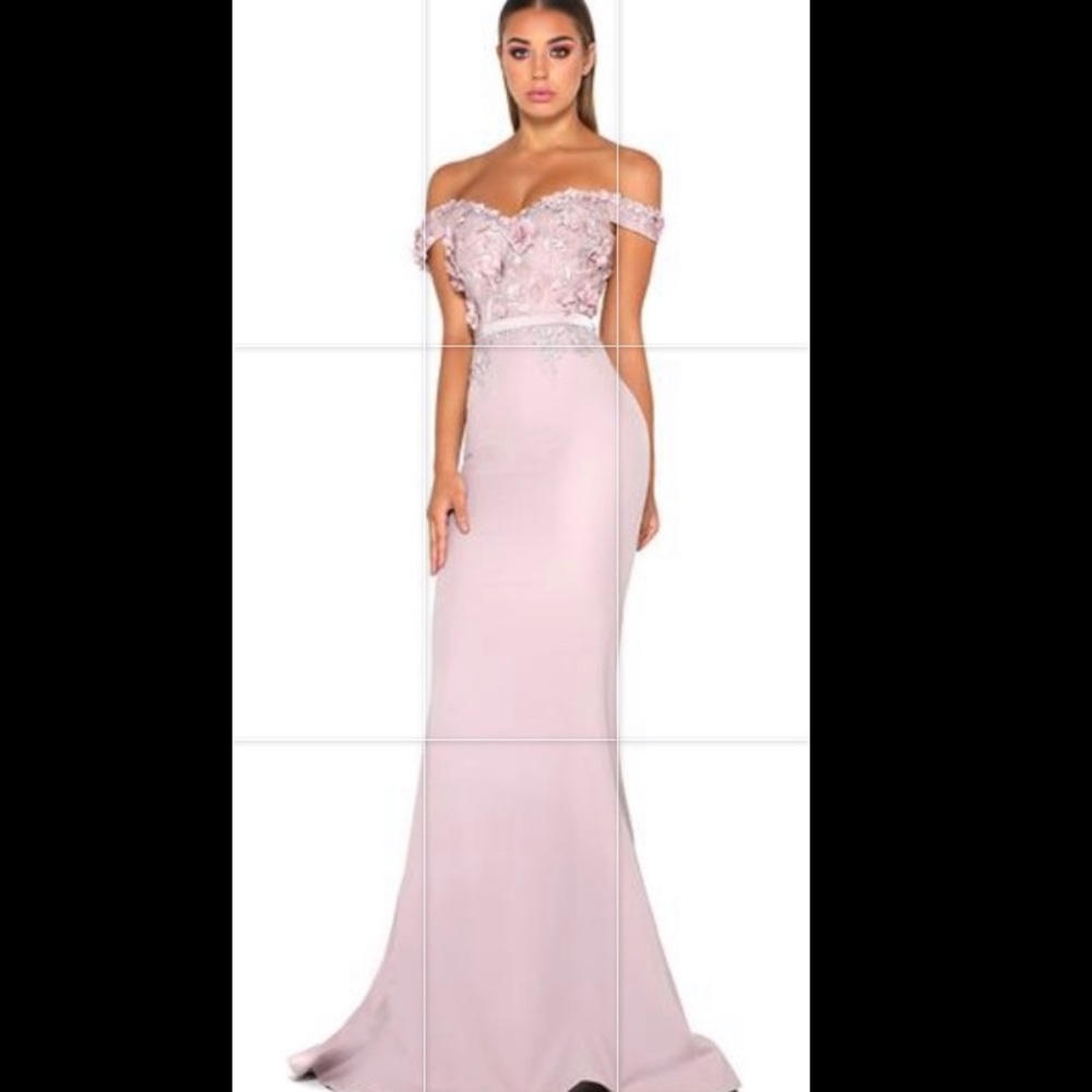 Portia and Scarlett Adriana Gown Mauve